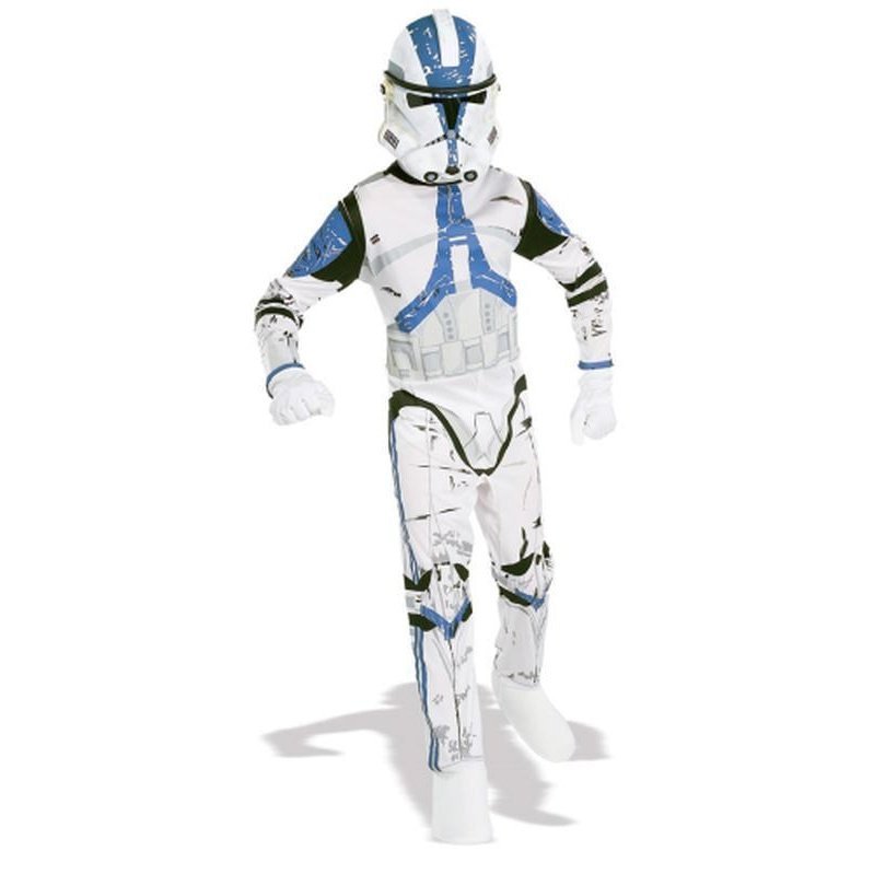 Clone Trooper Suit Child Size M - Jokers Costume Mega Store