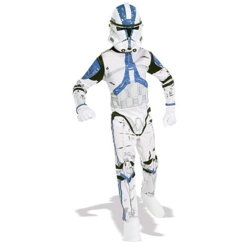 Clone Trooper Suit Child Size S - Jokers Costume Mega Store