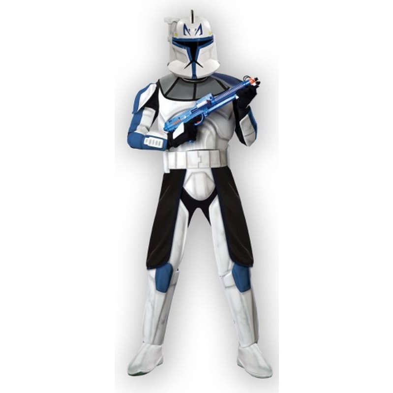 Clonetrooper Captain Rex Deluxe Adult Size Std - Jokers Costume Mega Store