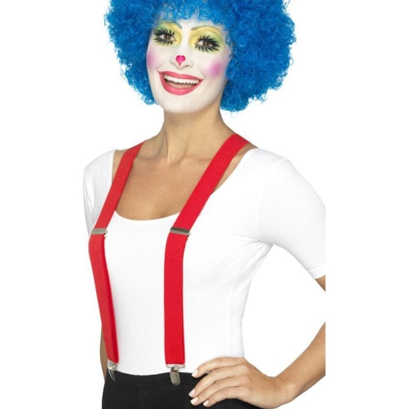 Clown Braces, Red - Jokers Costume Mega Store