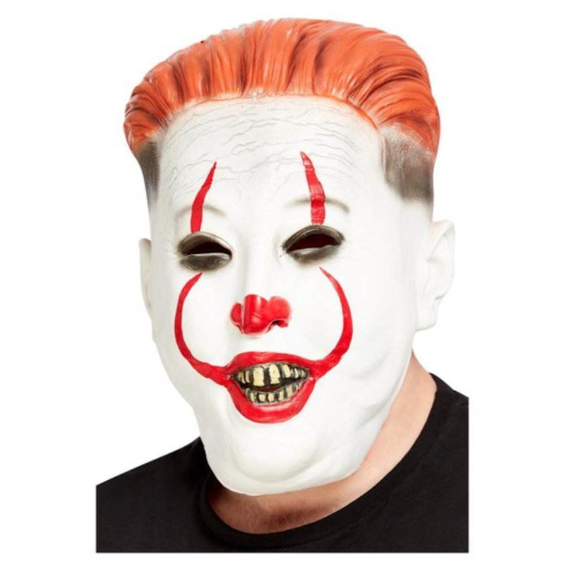 Clown Dictator Latex Mask - Jokers Costume Mega Store