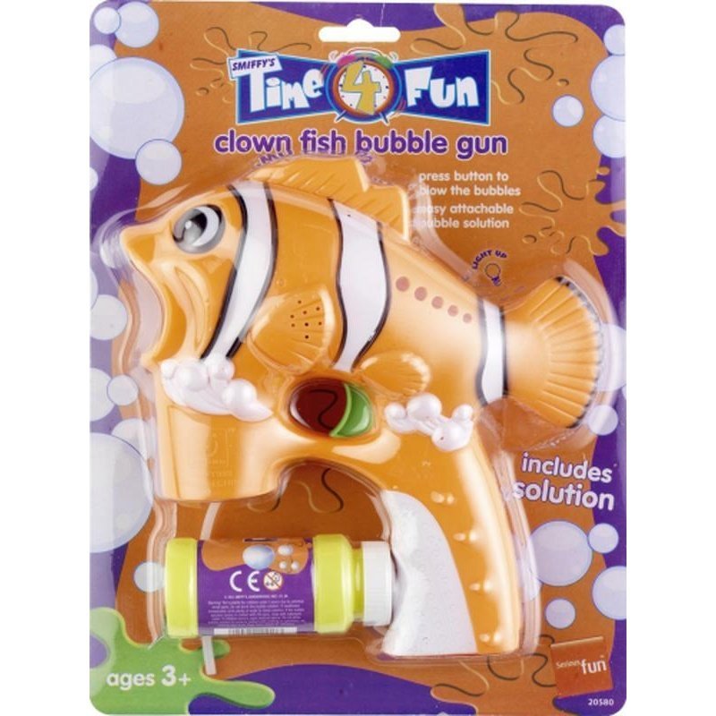 Clown Fish Bubble Gun - Jokers Costume Mega Store