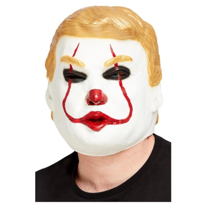 Clown President Overhead Mask, Latex - Jokers Costume Mega Store