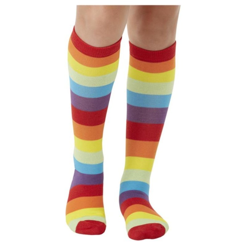 Clowns Striped Socks - Jokers Costume Mega Store
