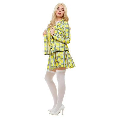 Clueless Cher Costume, Yellow - Jokers Costume Mega Store