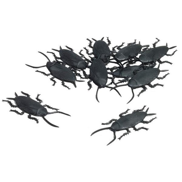 Cockroaches Pack Of 10 - Jokers Costume Mega Store