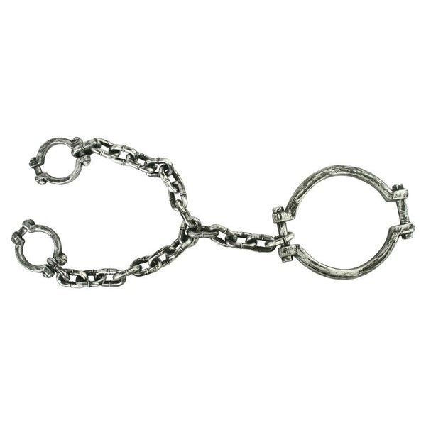 Convict Large Wrist And Neck Shackles - Jokers Costume Mega Store