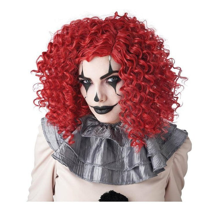 Corkscrew Clown Curls Wig - Jokers Costume Mega Store
