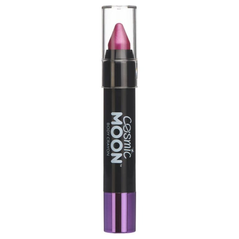 Cosmic Moon Metallic Body Crayon, Pink-Make up and Special FX-Jokers Costume Mega Store