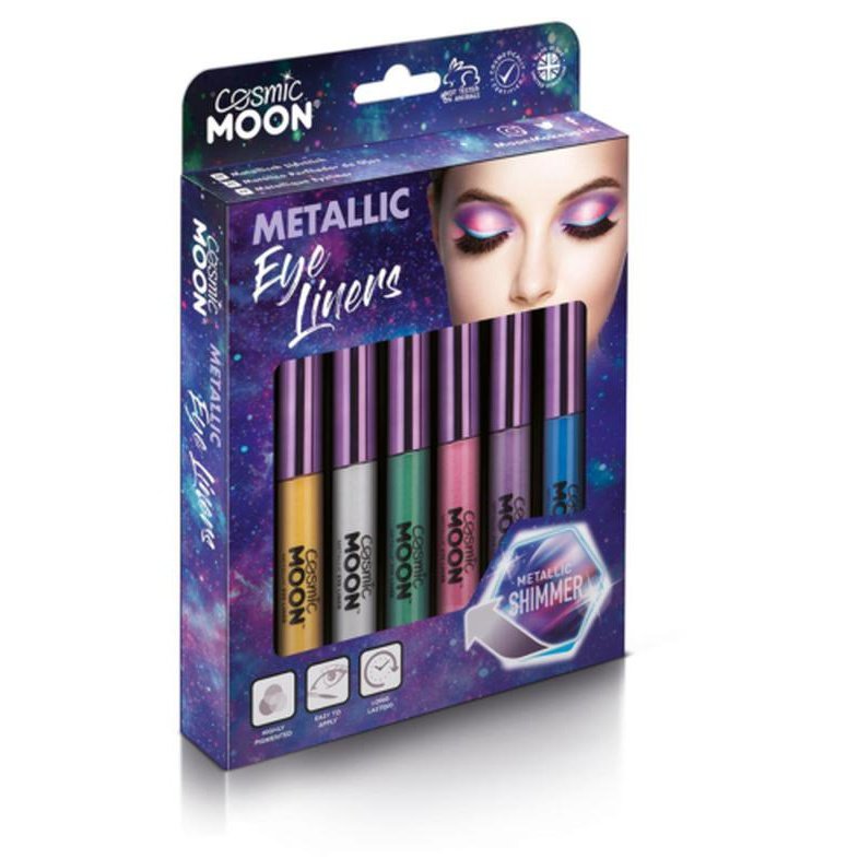 Cosmic Moon Metallic Eye Liner, Assorted-Make up and Special FX-Jokers Costume Mega Store