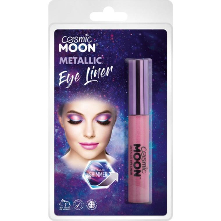 Cosmic Moon Metallic Eye Liner, Pink, Glamshell-Make up and Special FX-Jokers Costume Mega Store