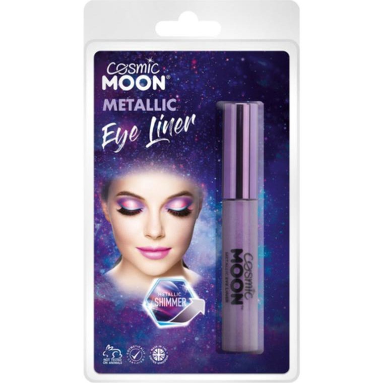 Cosmic Moon Metallic Eye Liner, Purple, Glamshell-Make up and Special FX-Jokers Costume Mega Store