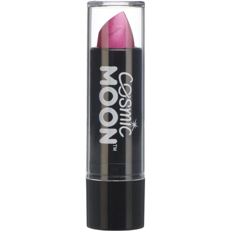 Cosmic Moon Metallic Lipstick, Pink-Make up and Special FX-Jokers Costume Mega Store