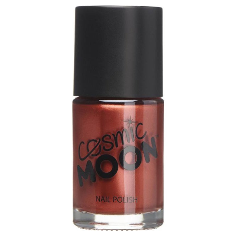 Cosmic Moon Metallic Nail Polish, Red-Make up and Special FX-Jokers Costume Mega Store