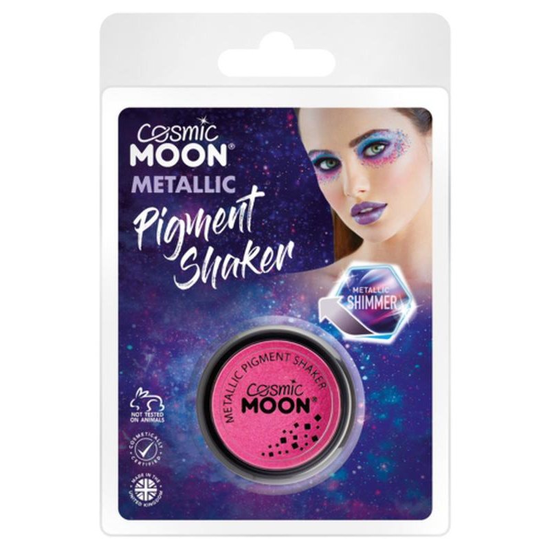 Cosmic Moon Metallic Pigment Shaker, Pink, Clamshell-Make up and Special FX-Jokers Costume Mega Store