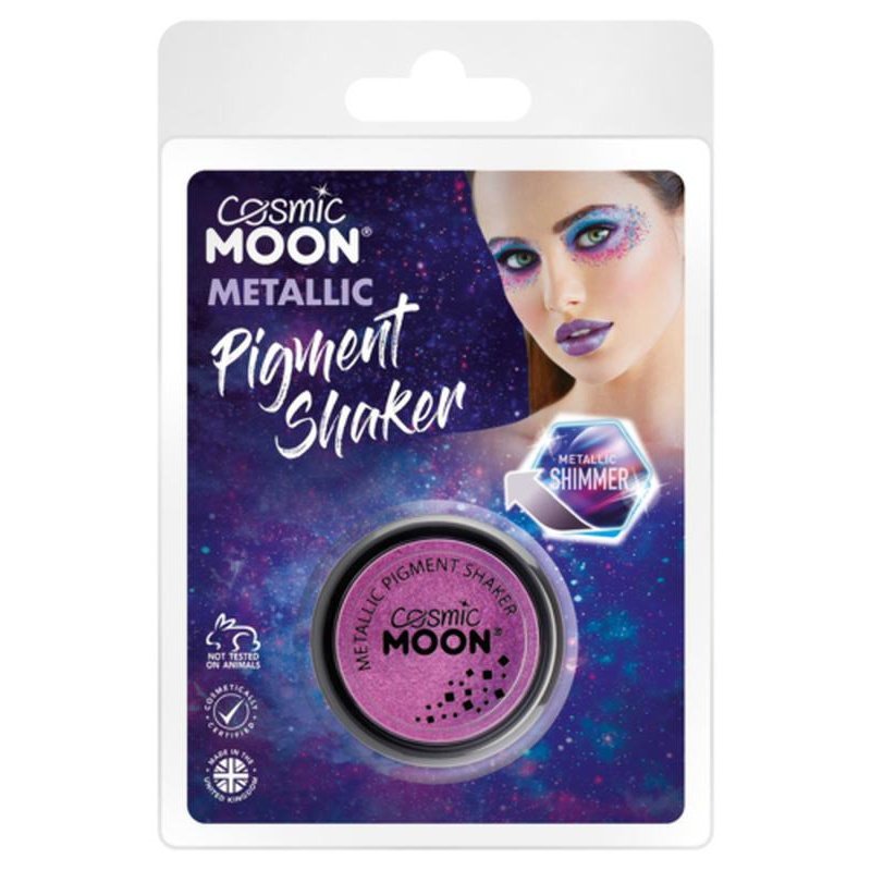 Cosmic Moon Metallic Pigment Shaker, Purple, Clamshell-Make up and Special FX-Jokers Costume Mega Store