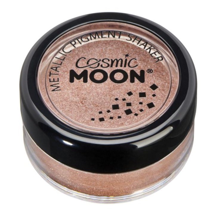 Cosmic Moon Metallic Pigment Shaker, Rose Gold-Make up and Special FX-Jokers Costume Mega Store
