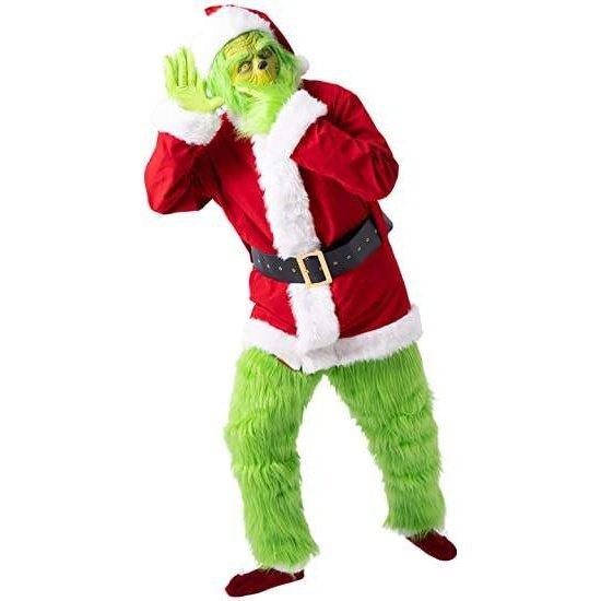 Cosplay Grinch Santa Costume (2022) - Jokers Costume Mega Store