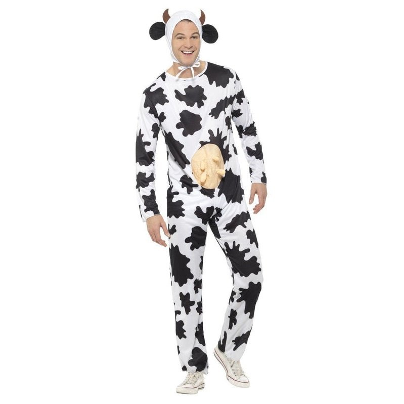 Cow Costume Includes Jumpsuit - Jokers Costume Mega Store