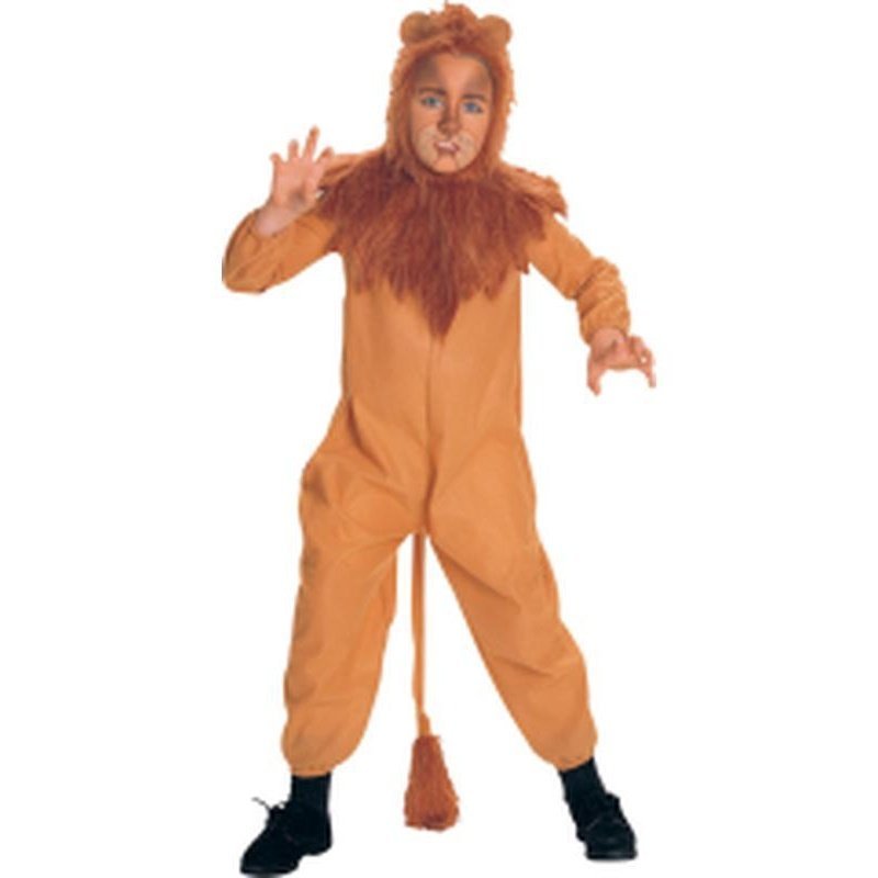 Cowardly Lion Child Costume Size S - Jokers Costume Mega Store