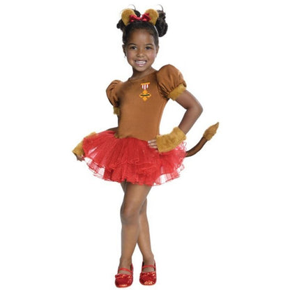 Cowardly Lion Tutu Costume Size M - Jokers Costume Mega Store