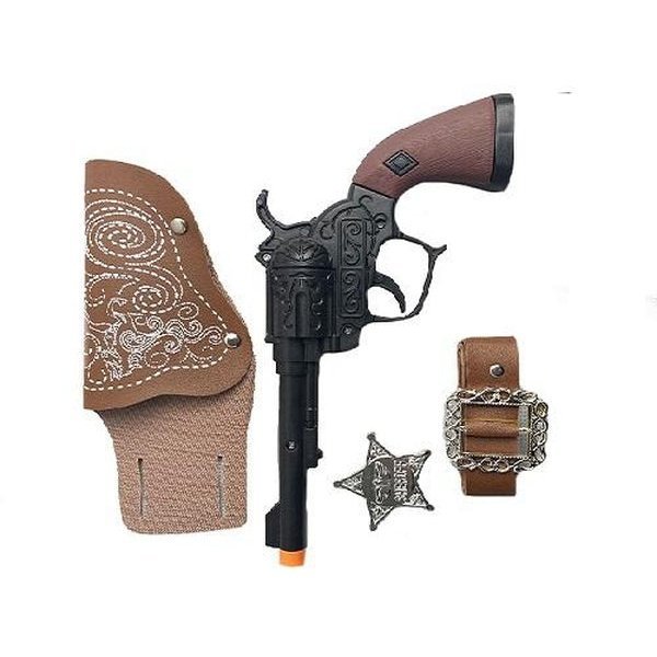 Cowboy Black Gun Set - Jokers Costume Mega Store