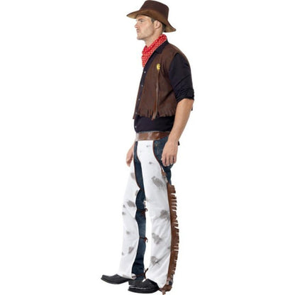 Cowboy Costume, Brown - Jokers Costume Mega Store