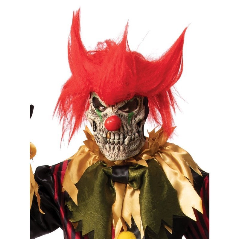 Crazy Clown Costume, Adult - Jokers Costume Mega Store