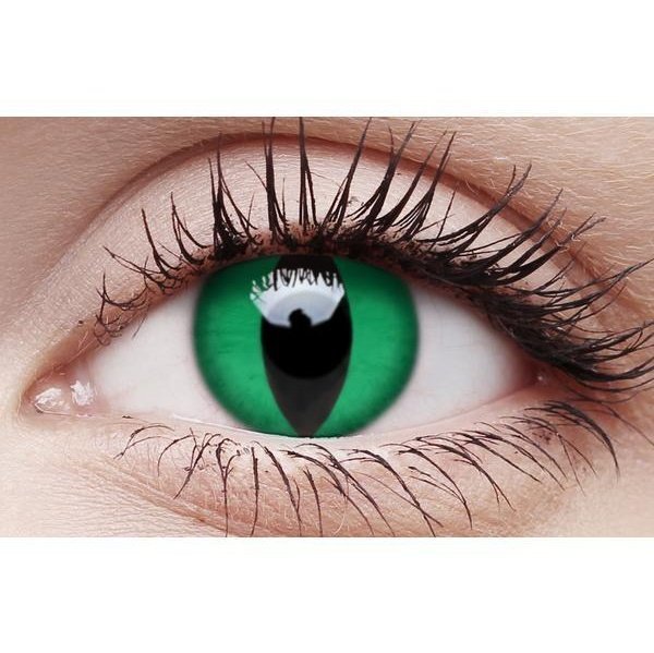 Crazy Lens Contacts - Anaconda - Jokers Costume Mega Store