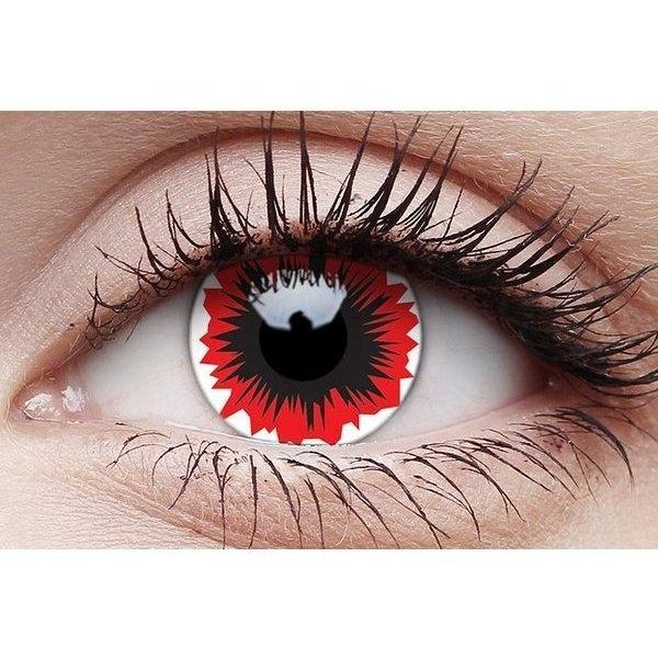Crazy Lens Contacts - Blaze - Jokers Costume Mega Store