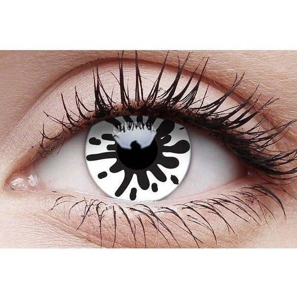 Crazy Lens Contacts - Blood Shadow - Jokers Costume Mega Store