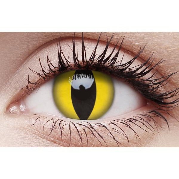 Crazy Lens Contacts - Cat Eye - Jokers Costume Mega Store