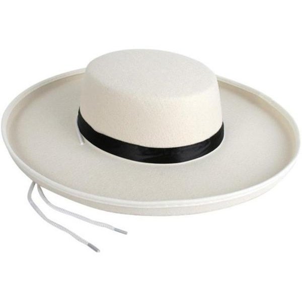 Cream Feltex Boater Hat - Jokers Costume Mega Store