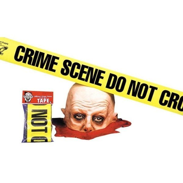 Crime Scene Tape Do Not Cross - Jokers Costume Mega Store