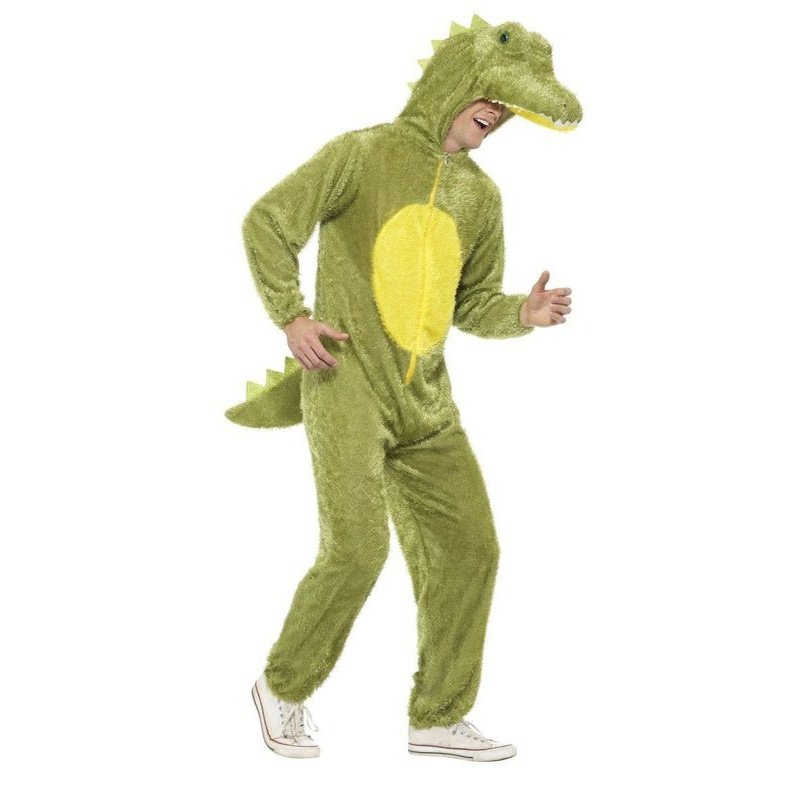 Crocodile Costume, Jumpsuit - Jokers Costume Mega Store