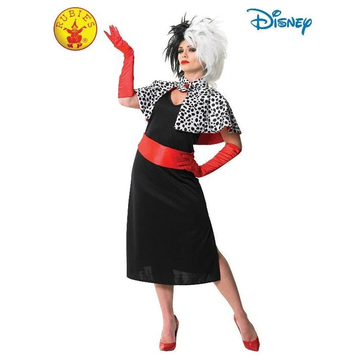 Cruella De Vil Deluxe Costume Size L - Jokers Costume Mega Store