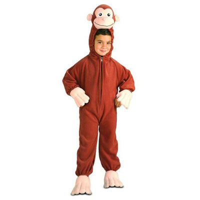 Curious George Costume Size S - Jokers Costume Mega Store
