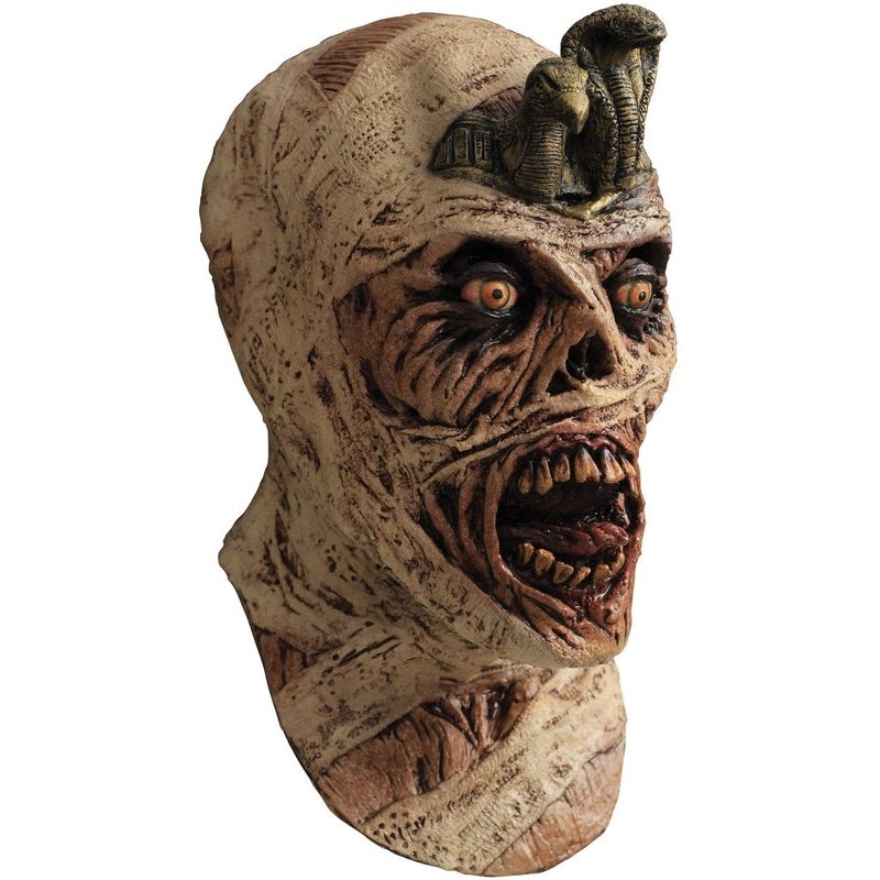 Cursed Mummy Latex Mask - Jokers Costume Mega Store