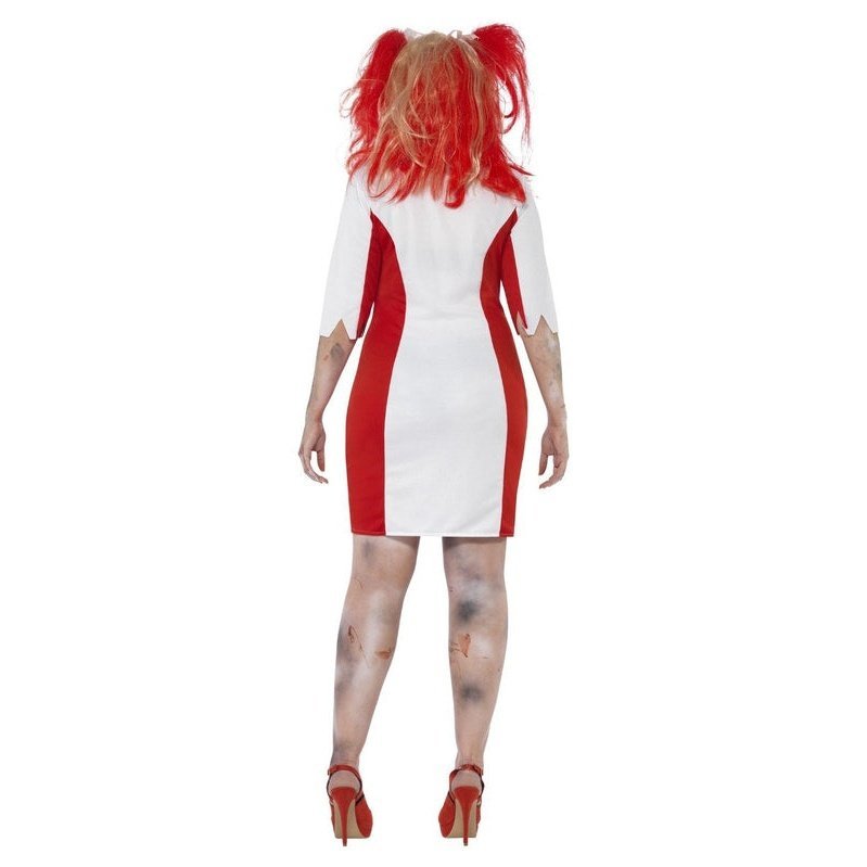 Curves Zombie Nurse Costume - Jokers Costume Mega Store