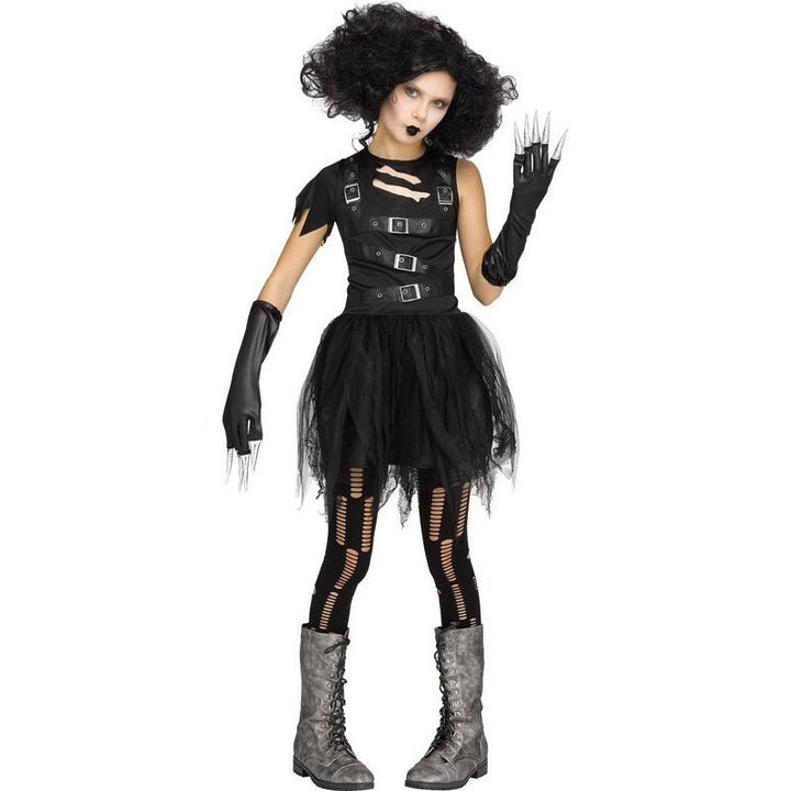 Cut Up Girl Edward Scissorhands Girls Costume - Jokers Costume Mega Store