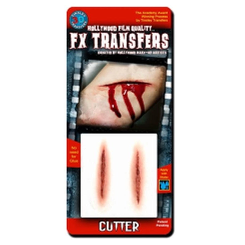 Cutter - 3D FX Tinsley Transfer - Small - Jokers Costume Mega Store