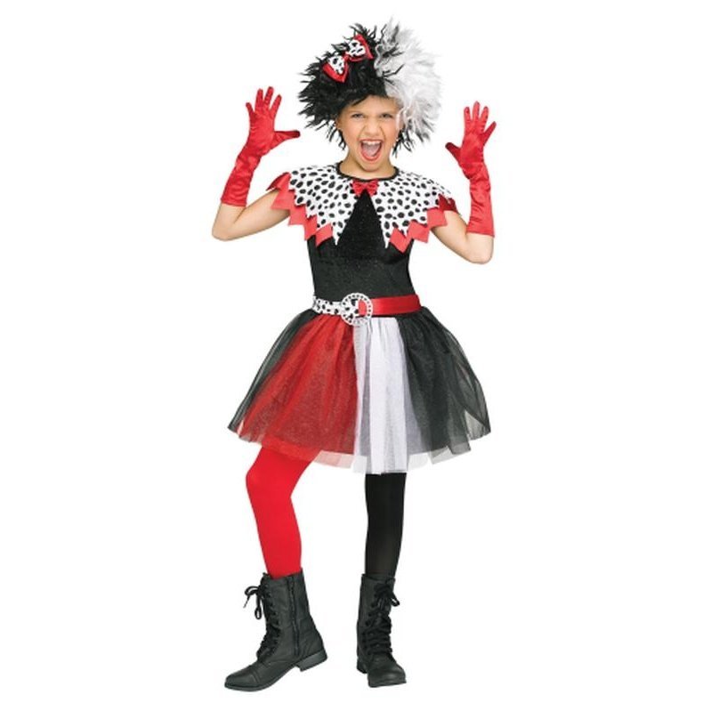 Dalmatian Diva Child Costume - Jokers Costume Mega Store