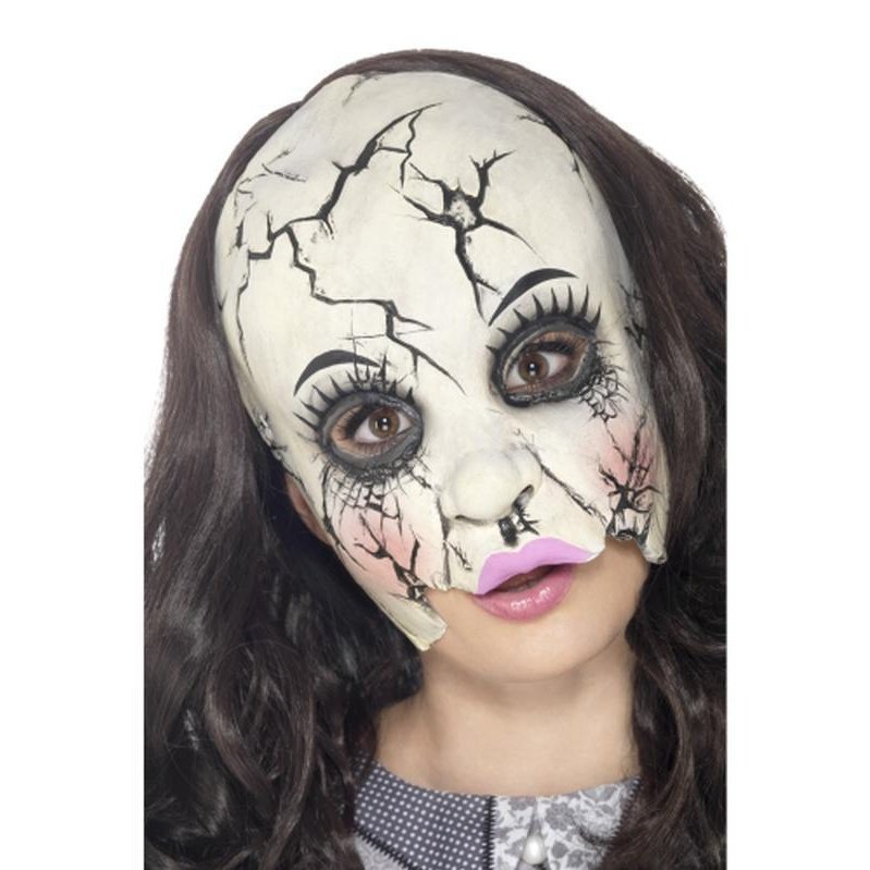 Damaged Doll Mask - Jokers Costume Mega Store