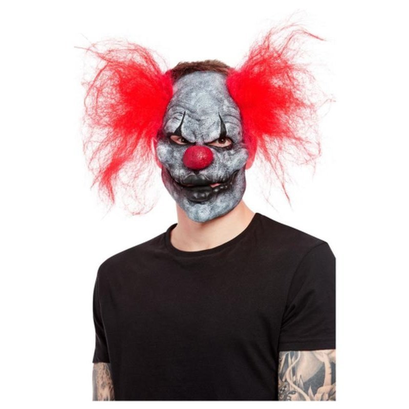 Dark Clown Mask, Latex - Jokers Costume Mega Store
