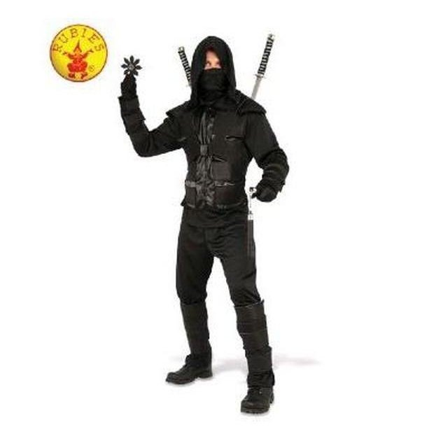 Dark Ninja Costume Size Std - Jokers Costume Mega Store