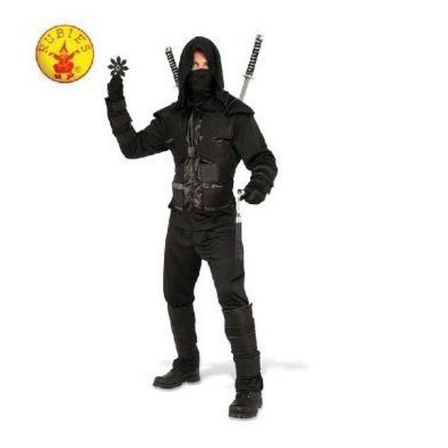 Dark Ninja Costume Size Xl - Jokers Costume Mega Store
