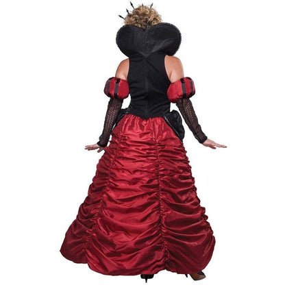 Dark Queen Of Hearts Deluxe Women's Storybook Costume - Jokers Costume Mega Store