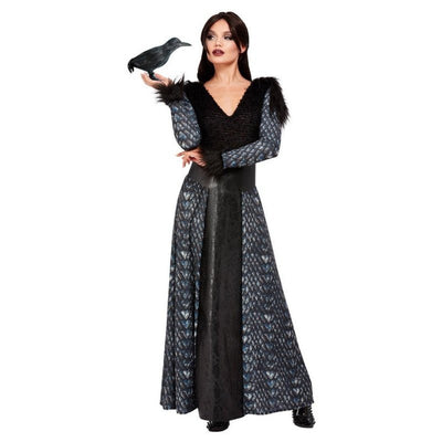 Dark Winter Queen Costume, Black - Jokers Costume Mega Store