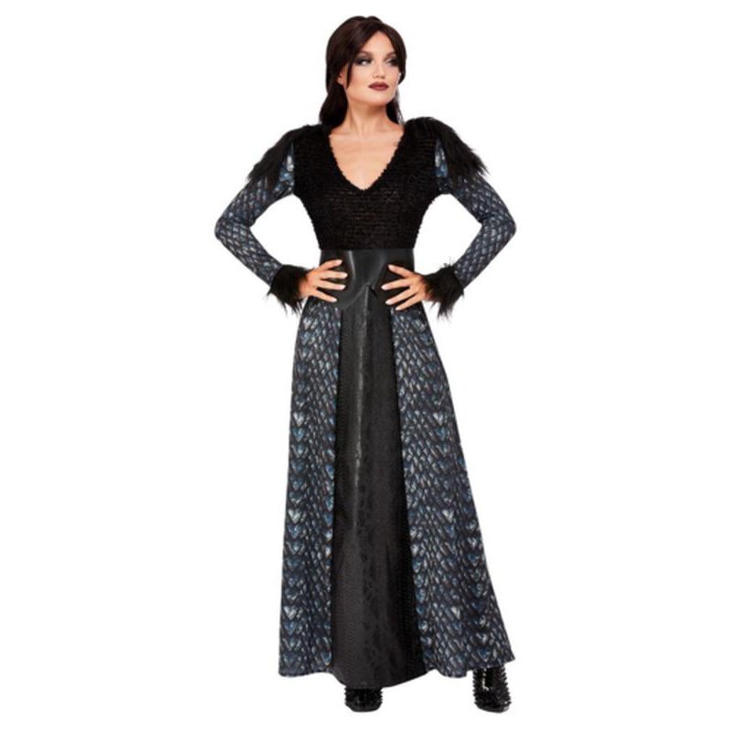 Dark Winter Queen Costume, Black - Jokers Costume Mega Store