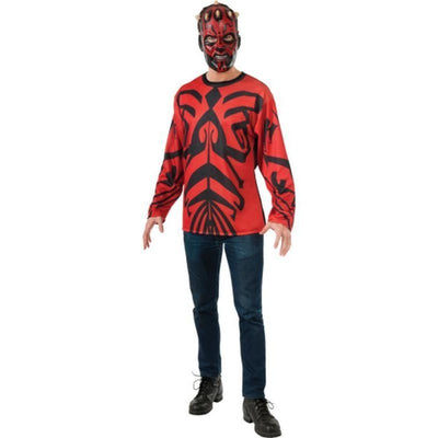 Darth Maul Costume Top Size Xl - Jokers Costume Mega Store
